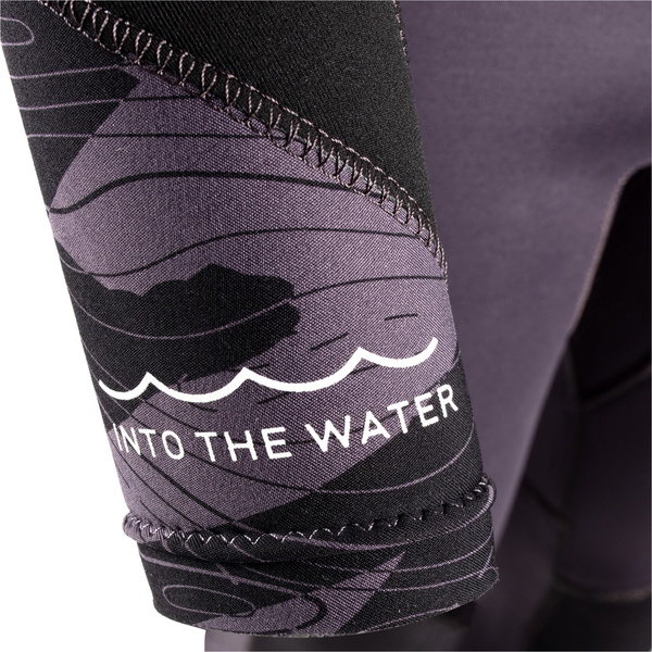 2026 Gul Junior Response 5/3mm Back Zip Wetsuit RE1218-C1 - Charcoal / Contour Camo